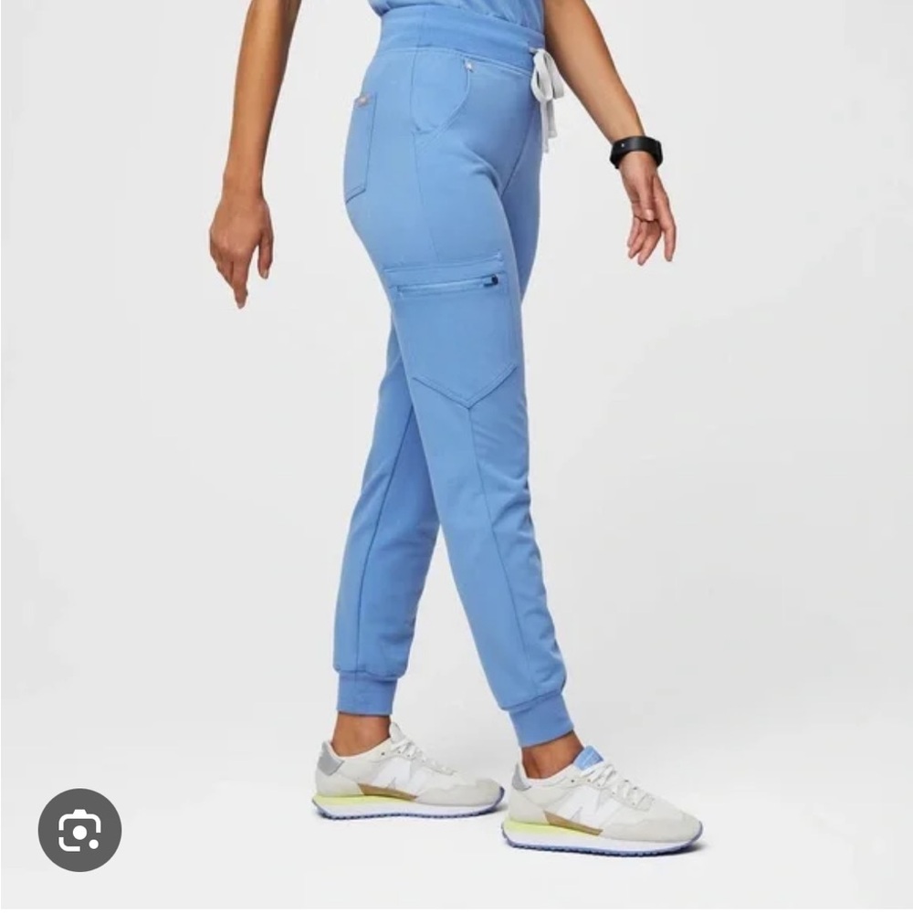 Figs joggers- ceil blue